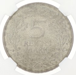 Germany. Weimar republic. 5 Mark - Rhineland. 1925 D. MS 64