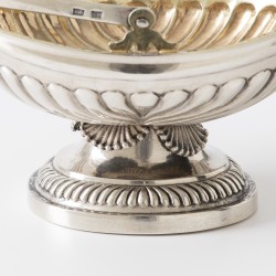 Suikerschaal, Nikolay Dubrovin (essayeur), Moskou 1828, zilver