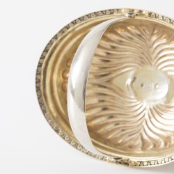 Suikerschaal, Nikolay Dubrovin (essayeur), Moskou 1828, zilver