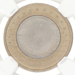 Euro - Split center insert. Beatrix. 2008. MS 65