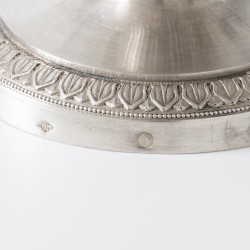 Dekselvaas, Joseph Germain Dutalis, Brussel ca. 1820, zilver