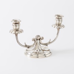 Kandelaar, Lima (Peru) ca. 1990, zilver