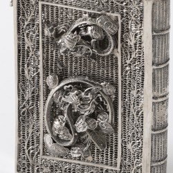Visitekaart etui, China ca. 1910-1920, zilver