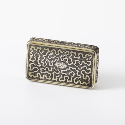 Snuifdoos, Gijsbertus van Roosmalen, 's-Hertogenbosch 1843, zilver