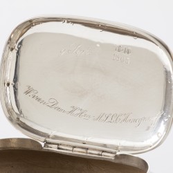 Koektrommels (2), Pieter Zöllner & Willem Nicolaas Beijder, Rotterdam 1867, zilver