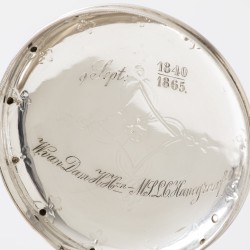 Koektrommels (2), Pieter Zöllner & Willem Nicolaas Beijder, Rotterdam 1867, zilver
