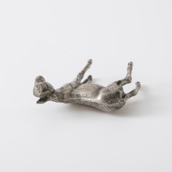 Miniatuur ezel, Vera Orfebres, Madrid ca. 1970, zilver