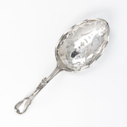 Suikerstrooilepel, J.D. Bourgeois, Gent 1775, zilver