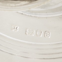 Inktpot, William Comyns & Sons, Londen 1937, zilver