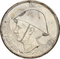 1 Gulden. Wilhelmina in Londen. 1940. XF -