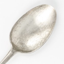 Dinerlepel, Godefridus Heynselmans (1742-1779), 's-Hertogenbosch ca. 1778, zilver