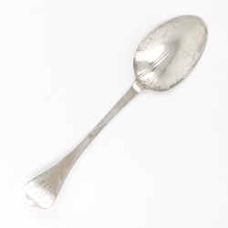 Dinerlepel, Godefridus Heynselmans (1742-1779), 's-Hertogenbosch ca. 1778, zilver