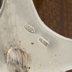 Menageset, Franco de Giovanni, Milaan ca. 1960, zilver