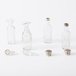 Menageset, Franco de Giovanni, Milaan ca. 1960, zilver