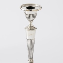 Kandelaars (2), William Hutton & Sons, Sheffield 1919, zilver