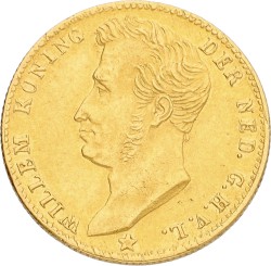 5 gulden. Willem I. 1826 B. VF