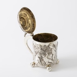 Bierpul "Putti", Duitsland ca. 1955, zilver