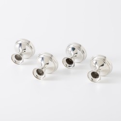 Tafelkandelaars (4), M.C.J.P. Berkel, Tilburg 2002-2003, zilver