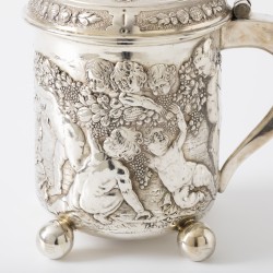 Bierpul "Putti", Duitsland ca. 1955, zilver