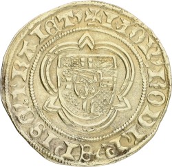 St. Maartens Goudgulden. Utrecht. Rudolf van Diepholt. ND (1433 - 1455). VF +
