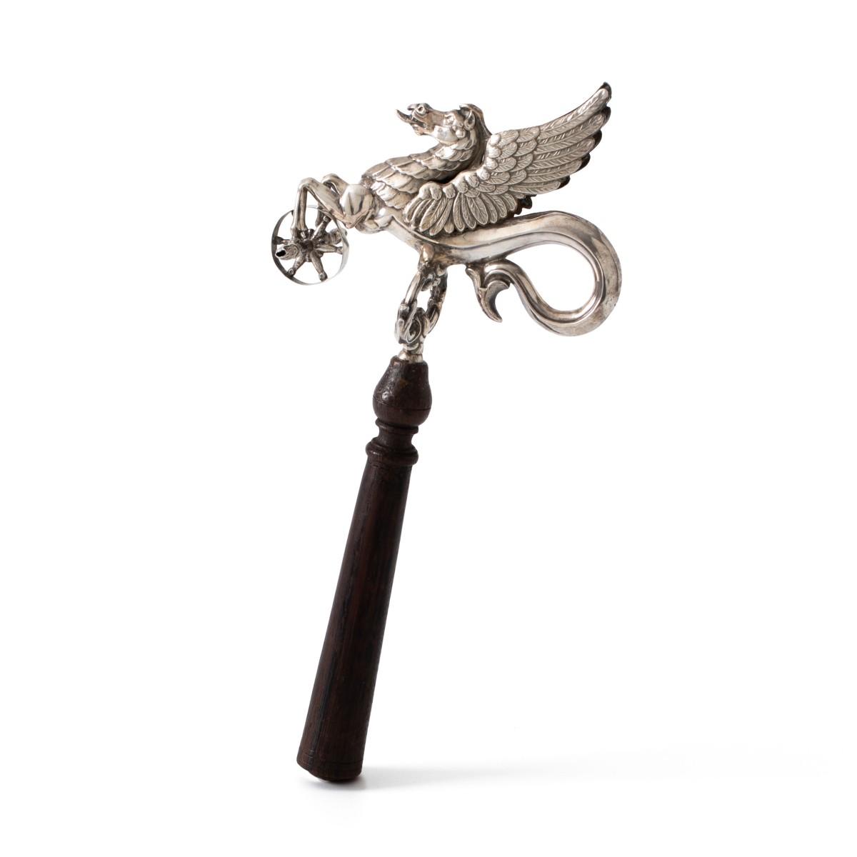 Kinderspeelgoed object, Europa ca. 1875, zilver