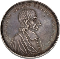 Nederland. Friesland. 1692 / (1698). Dood van van ds. Balthasar Bekker, 1692. XF