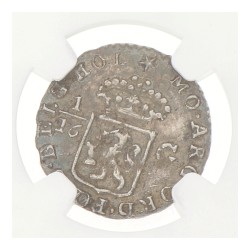 1⁄16 Gulden. Nederlands-Indië. 1802. AU details