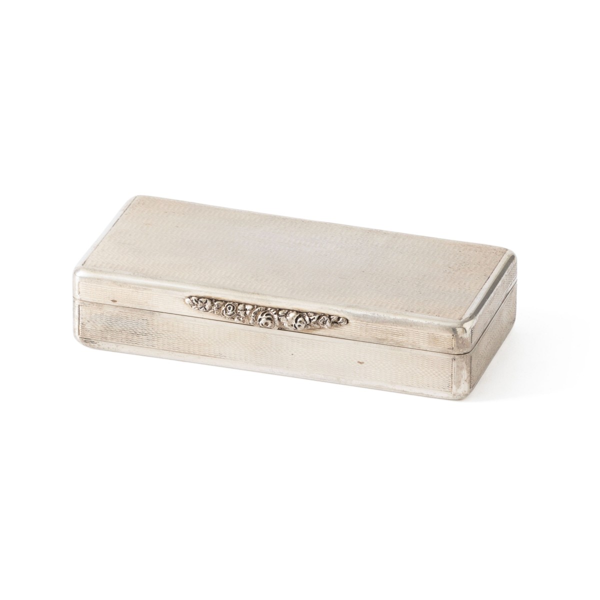 Snuifdoos, C.J. Vander, Londen 1966, zilver