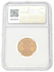 10 Gulden. Wilhelmina. 1897. MS 64.