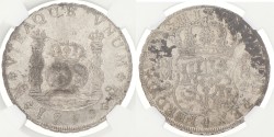 Mexico. Spanish colony. Ferdinand VI. 8 Reales. 1759MO MM. AU details