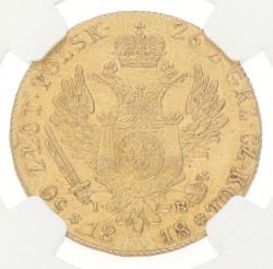 Poland. Kingdom. Alexander I. 50 Zlotych. 1818 IB. AU 53