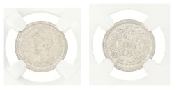 25 Cent. Wilhelmina. 1916. MS 61.
