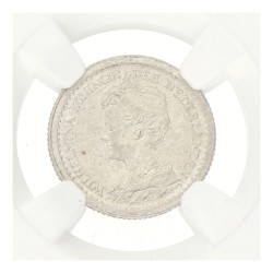 25 Cent. Wilhelmina. 1916. MS 61.