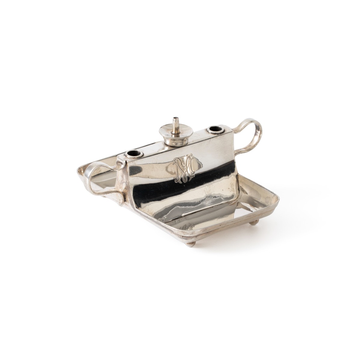 Sigarenaansteker, Jane Brownett, Londen 1892, zilver