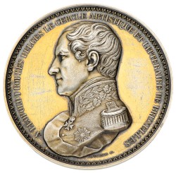 Belgium. Brussels. 1851. Tribute Medal of the Artistic and Literary Circle. XF