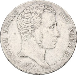 3 Gulden. Willem I. 1820. VF.