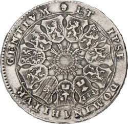 3 Florin of zilveren leeuw. Verenigde Belgische Staten. 1790. VF