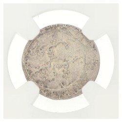 1/4 Gulden. Nederlands-Indië. Wilhelmina. Struck on 1/10G Planchet. 1941 P. MS 62