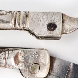 Reisbestek (2), Friesland circa 1760, zilver