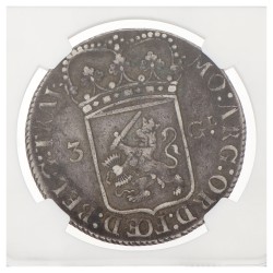 3 gulden - generaliteits. Utrecht. 1794. XF 40