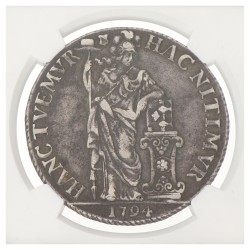 3 gulden - generaliteits. Utrecht. 1794. XF 40
