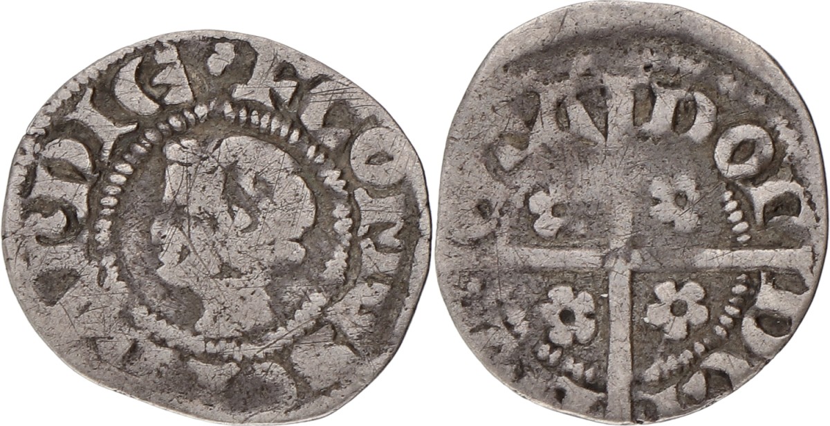 Penning. Holland. Dordrecht. Floris V. ND (1293 - 1296). VF.
