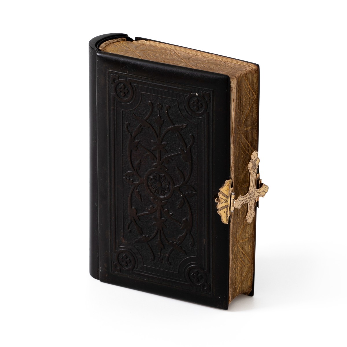 Gebedenboek met gouden slot, D. Spitaels, Antwerpen ca. 1862 / R.J. de Bruijn, 's-Hertogenbosch ca. 1870