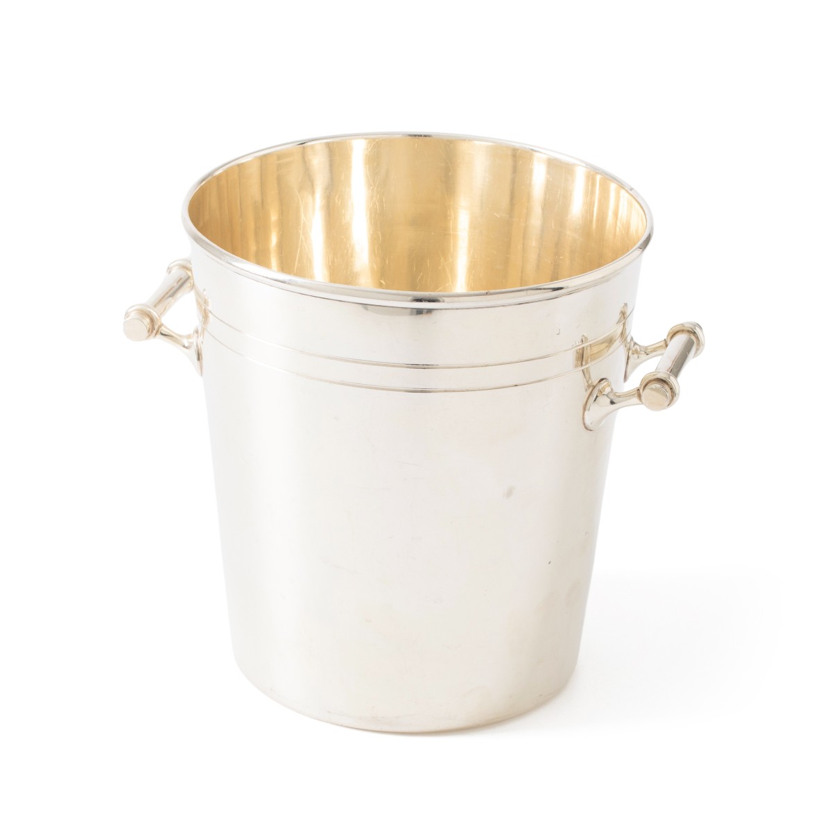 Champagnekoeler, J.A. Campbell, Londen 2000, zilver