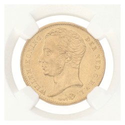 10 Gulden. Willem I. 1825B. MS 62.