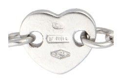 Pasquale Bruni 18K witgouden Amore collier bezet met ca. 0.33 ct. diamant 