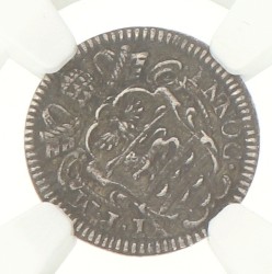 Italian states. Papal States. ½ Grosso - Innocent XI. 1686. AU details