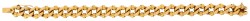 18K geelgouden Franse schakelarmband 