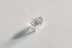 0.41 ct. Heart Brilliant GIA certified natural diamond