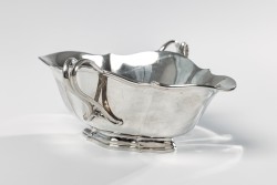 Lodewijk XV sausboot, Antoine-Joseph Petitjean, Namen 1765, zilver